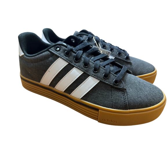 Adidas Daily 4.0 Shoes Black White Gum Sneakers Men\'s 8 Women\'s 9 New main image 6